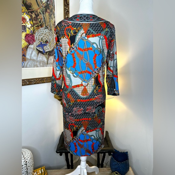 NWOT Gretchen Scott Jersey Bordertown Dress - Ditto Size Medium - Picture 7 of 12